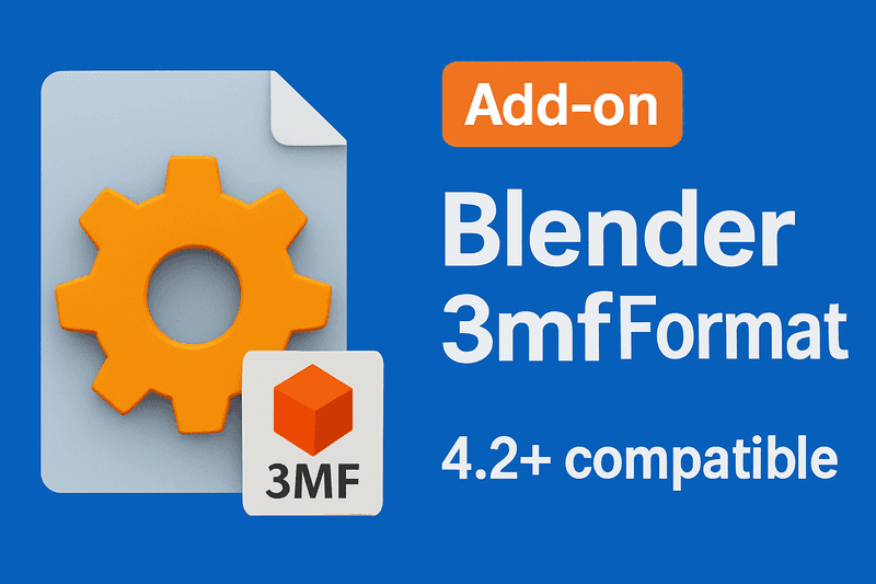 Blender 3MF Import/Export Format